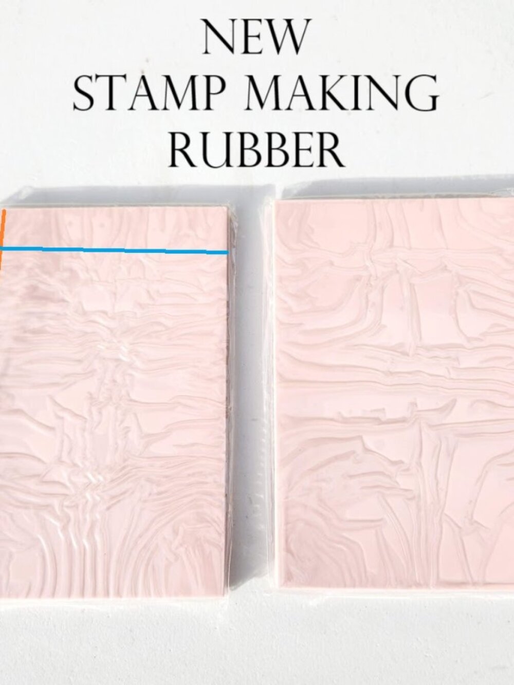 NEW Stamp Pads Rubber Stamps 2 Pack 6"x4" Stamp carving Tools Block Printing Pri